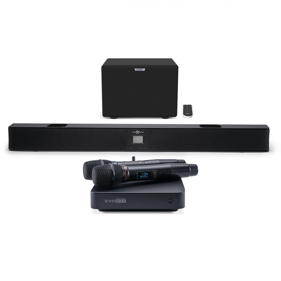 караоке-комплект EVOBOX Plus + EvoSound Bar (саундбар с караоке) в Сальске